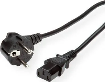 20250311162937_triton_cable_0_6m_mayro.jpeg Triton - Cable 0.6m Μαύρο - Image 1