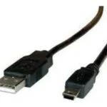 Καλώδιο Usb Roline Usb-a Miniusb 0.8 M Μαύρο 11.02.8708