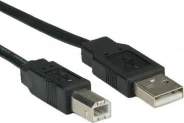 20250311163703_kalodio_usb_roline_usb_a_usb_b_0_8_m_mayro.jpeg Καλώδιο Usb Roline Usb-a Usb-b 0.8 M Μαύρο - Image 1