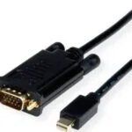 Καλώδιο Roline Roline Καλώδιο Mini Displayport Vga Mini Dp M Vga M Μαύρο 3 Μ