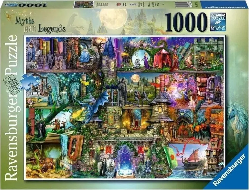 20250314124116_pazl_ravensburger_mythoi_thryloi_1000_kommatia.jpeg Παζλ Ravensburger Μύθοι Θρύλοι 1000 Κομμάτια - Image 1