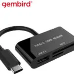 Gembird Card Reader USB 3.1 Type-C για SD (UHB-CR3-02)