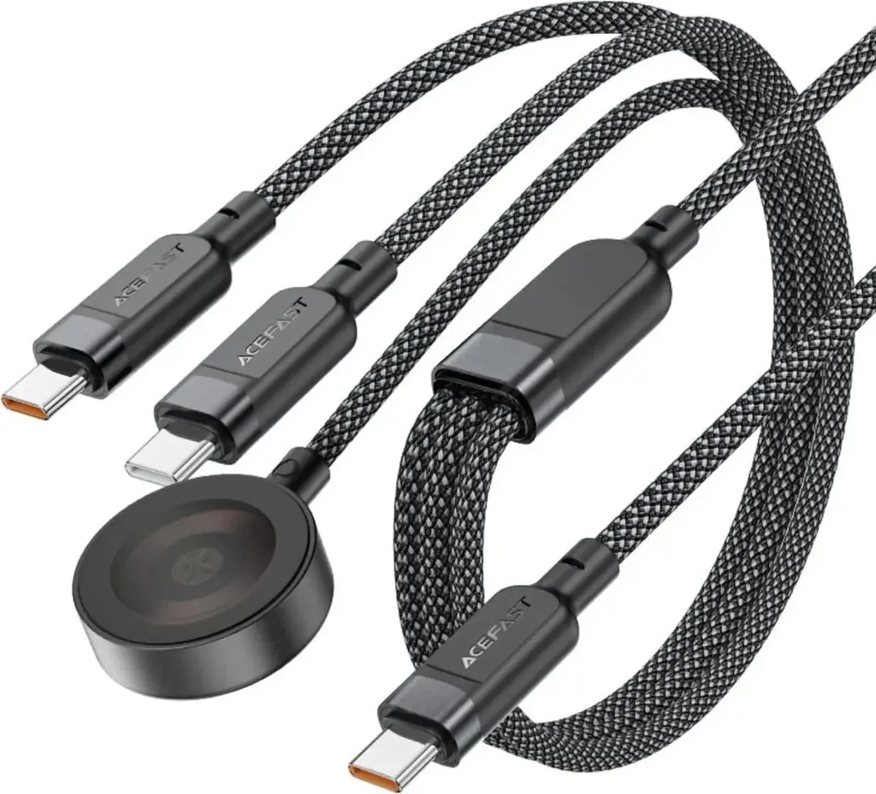 20250324163300_acefast_braided_usb_to_type_c_lightning_cable_mayro_1_2m_c6_11.jpeg Acefast Braided USB to Type-C / Lightning Cable 5A Μαύρο 1.2m C6-11 - Image 1