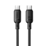 Baseus Series USB 2.0 Cable USB-C male - USB-C 100W PD Μαύρο 1m P10377704113-00