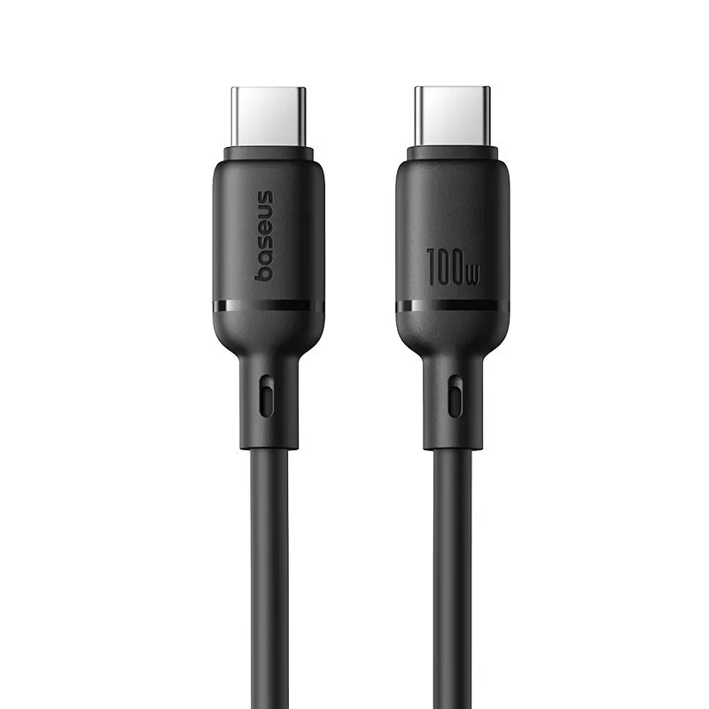 20250401121713_baseus_series_usb_2_0_cable_usb_c_male_usb_c_100w_mayro_1m_p10377704113_00.jpeg Baseus Series USB 2.0 Cable USB-C male - USB-C 100W PD Μαύρο 1m P10377704113-00 - Image 1