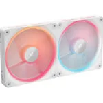 Corsair iCUE LINK LX140-R Reverse Blade Case Fan (2000rpm / 90cfm) με RGB Φωτισμό 2τμχ Λευκό