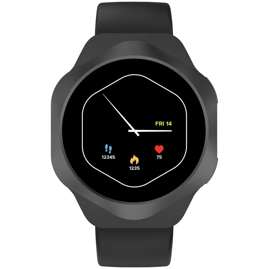 20250502141744_canyon_hexagon_88_adiavrocho_smartwatch_me_palmografo_mayro.jpeg Canyon Hexagon 88 45mm Αδιάβροχο Smartwatch με Παλμογράφο (Μαύρο) - Image 1