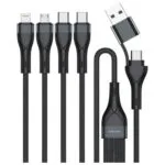 4Smarts USB 2.0 Cable USB-C male - USB-C 15W Μαύρο 1.2m
