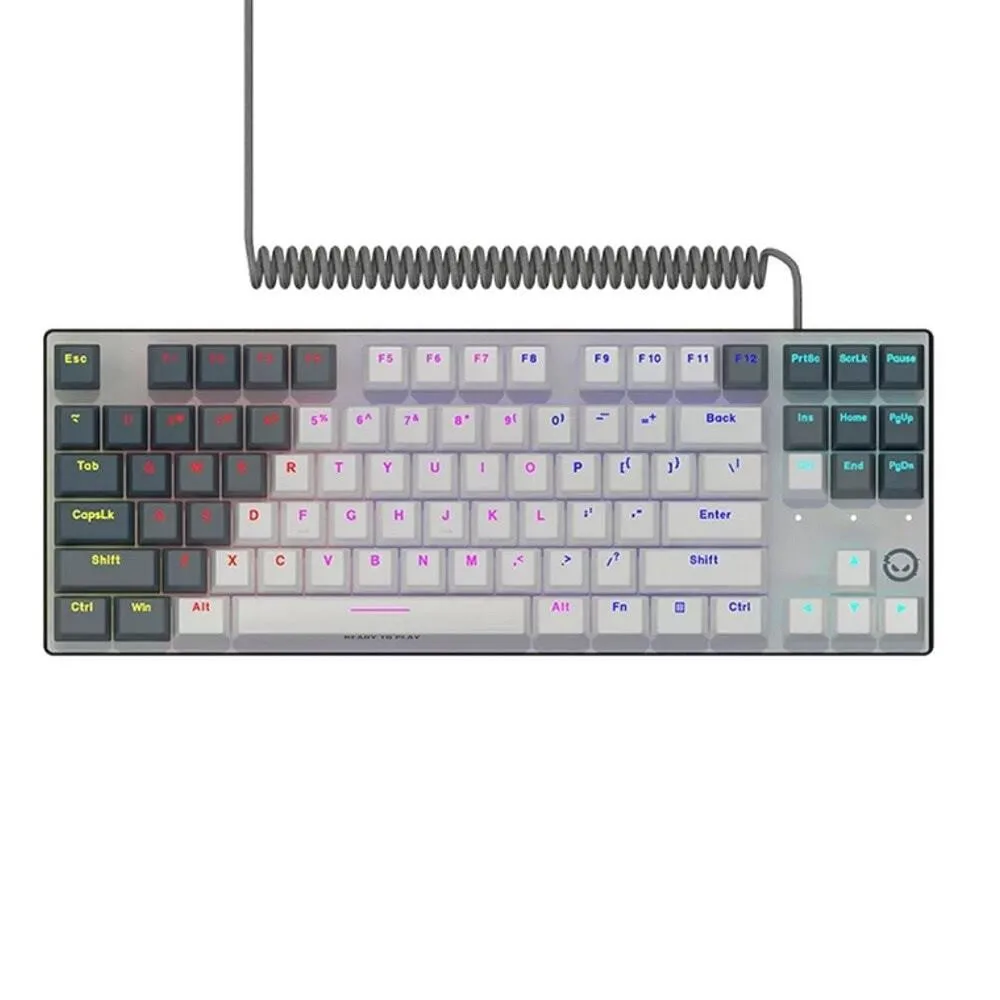 Lorgar AZAR 514 Gaming Μηχανικό Πληκτρολόγιο Tenkeyless με Custom διακόπτες και RGB φωτισμό (Αγγλικό UK) - Image 1