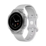 Canyon Hexagon 88 Αδιάβροχο Smartwatch με Παλμογράφο (Ασημί)