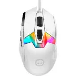 Lorgar MSP80 RGB Gaming Ποντίκι 26000 DPI Λευκό