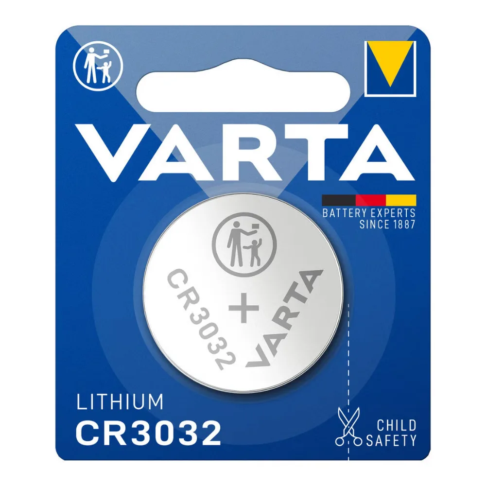 20250612140720_varta_mpataria_lithiou_rologion_cr3032_1tmch.jpeg Varta Μπαταρία Λιθίου Ρολογιών CR3032 1τμχ - Image 1