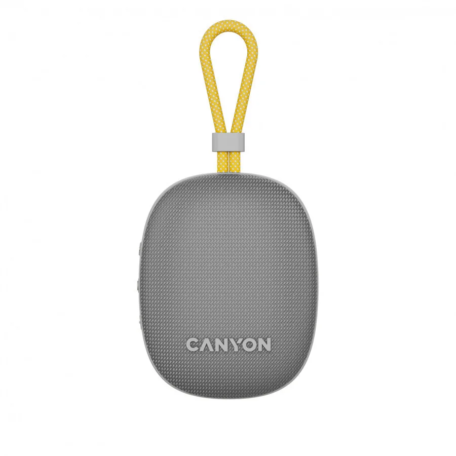 20250618153753_canyon_onmove_12_adiavrocho_icheio_bluetooth_4w_me_diarkeia_mpatarias_eos_12_ores_gri.jpeg Canyon OnMove 12 Αδιάβροχο Ηχείο Bluetooth 4W με Διάρκεια Μπαταρίας έως 12 ώρες Γκρι - Image 1