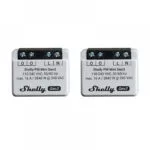 Shelly PM Mini Gen3 X2 Smart Switch Wi-Fi & Bluetooth 16A 2τμχ 195R93