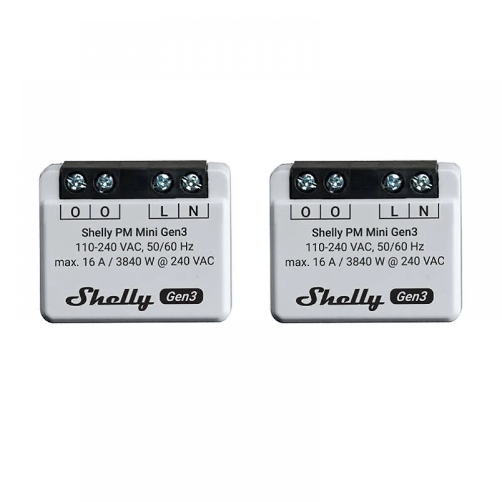 20250626154342_shelly_endiamesos_diakoptis_195r93.jpeg Shelly PM Mini Gen3 X2 Smart Switch Wi-Fi & Bluetooth 16A 2τμχ 195R93 - Image 1