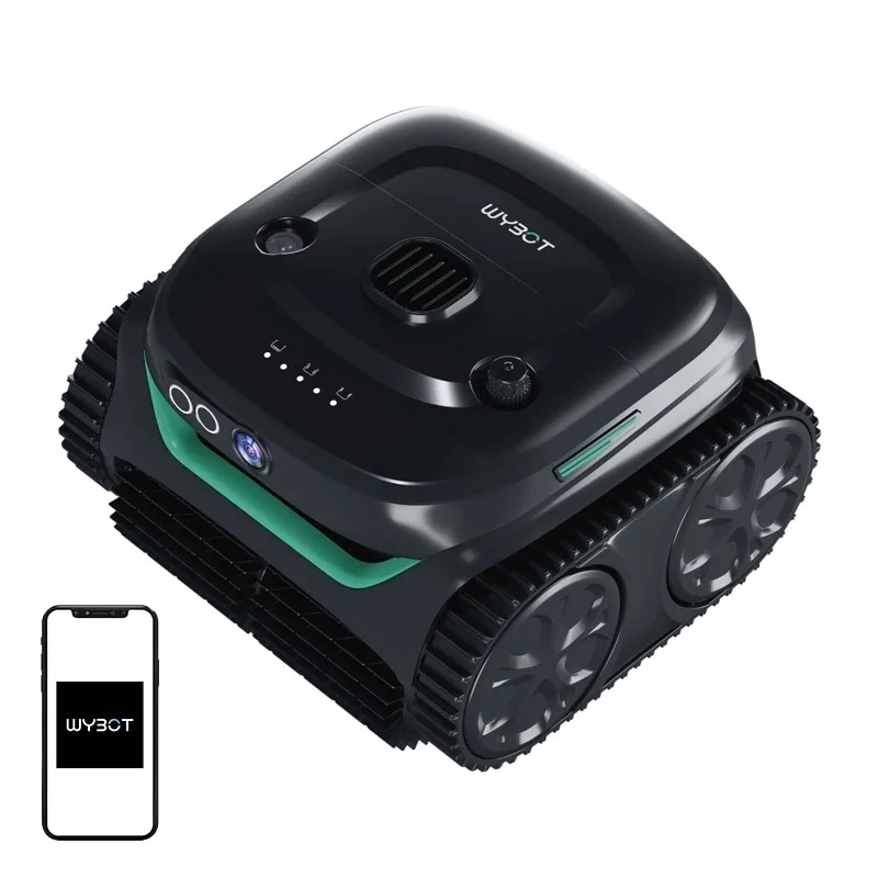20250627115638_wybot_c2_pro_skoupa_rompot_pisinas_me_ischy_65w.jpeg Wybot C2 Pro Vision Ασύρματη Σκούπα Ρομπότ Πισίνας 65W - Image 1