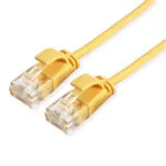 Roline U/UTP Cat.6a (Gigabit) Καλώδιο Δικτύου Ethernet 1m Πράσινο