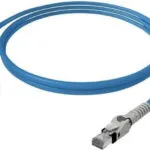 Easylan S/FTP Cat.6a (Gigabit) Καλώδιο Δικτύου Ethernet 1m Μπλε