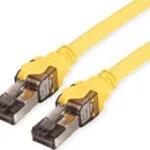 Roline S/FTP Καλώδιο Δικτύου Ethernet 1m Κίτρινο