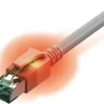 Easylan U/UTP Cat.6a (Gigabit) Καλώδιο Δικτύου Ethernet 1m Γκρι