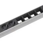 Bachmann Πολύπριζο 2 Θέσεων με USB-A Ασημί 912.005
