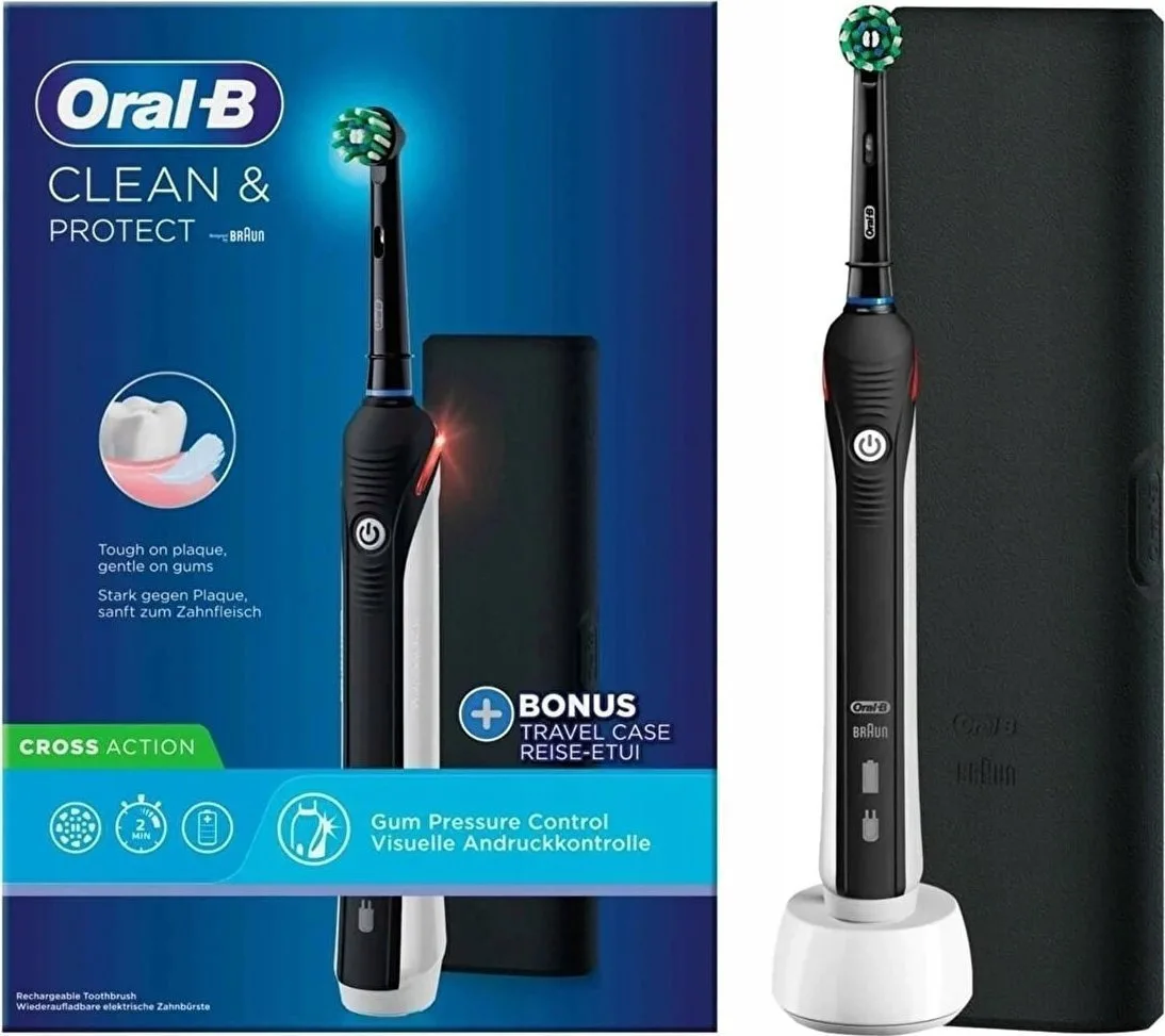 20250710151257_oral_b_protect_ilektriki_odontovourtsa_mayri.jpeg Oral-B Clean Ηλεκτρική Οδοντόβουρτσα Μαύρη - Image 1