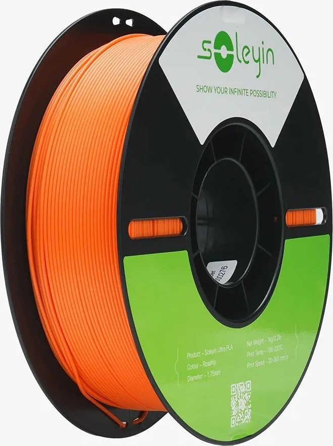20250715103330_creality3d_soleyin_ultra_pla_3d_printer_filament_3mm_roz_1kg_3301010509.jpeg Creality3D Soleyin Ultra PLA 3D Printer Filament 1.75mm Rosehip 1kg 3301010509 - Image 1