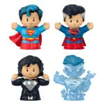 Dc Comics Fisher-price Little People Collector Mini Figures 4-pack Superman Through Ages 7 Cm