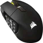Corsair Scimitar Elite SE MMO Ασύρματο Gaming Ποντίκι 33000 DPI Gun Metal
