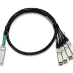 Cisco Direct Attach Copper Καλώδιο Δικτύου Ethernet 3m Μαύρο QSFP-4SFP25G-CU3M