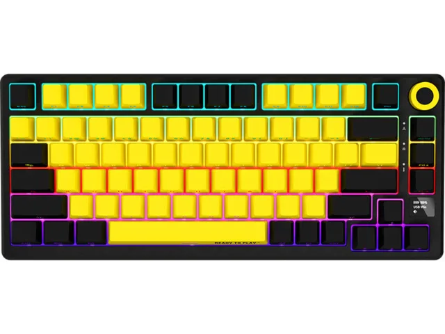 20250731154339_lorgar_kbp7075w_asyrmato_gaming_michaniko_pliktrologio_75_me_rgb_fotismo_agliko_uk_kitrino.jpeg Lorgar KBP7075W Ασύρματο Gaming Μηχανικό Πληκτρολόγιο 75% με RGB φωτισμό (Αγγλικό UK) Κίτρινο - Image 1