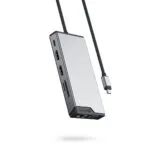 Alogic 12-in-1 USB-C Docking Station με HDMI 4K PD Ethernet και σύνδεση 3 Οθονών Γκρι