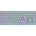 Canyon CNS-HBTK11G Ασύρματο Bluetooth Πληκτρολόγιο Αγγλικό US Γκρι