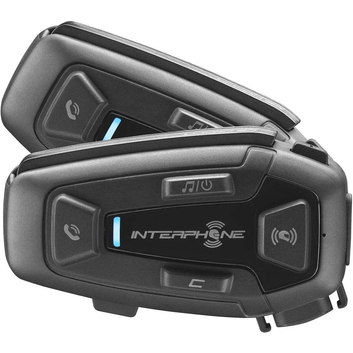 Interphone U-com 8r Ενδοεπικοινωνία Διπλή για Κράνος Μηχανής με Bluetooth GL018518 - Image 1