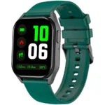Canyon SW-58 Aluminium Αδιάβροχο Smartwatch με Παλμογράφο (Silver Green)