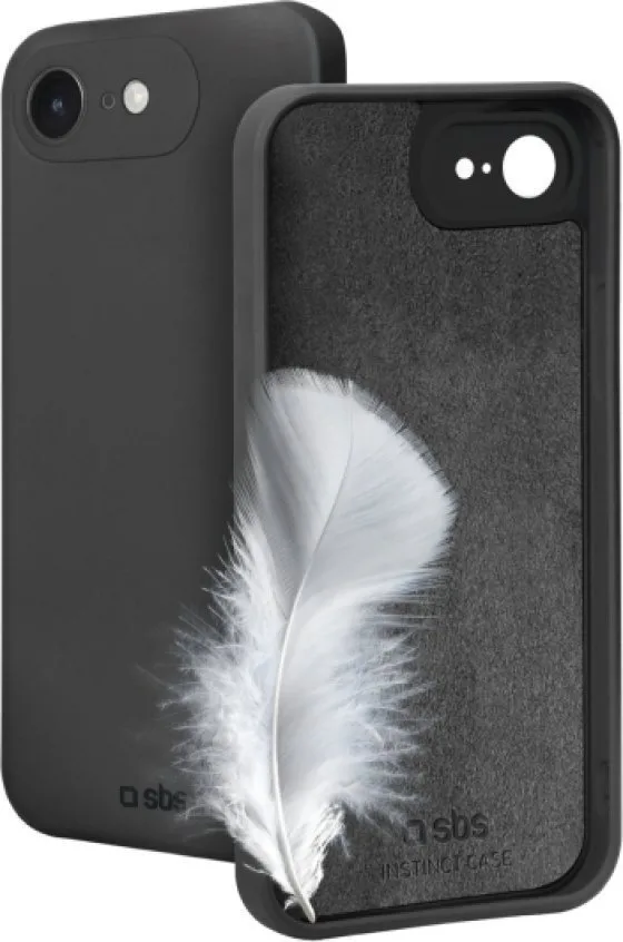 20250813161051_sbs_instict_cover_back_cover_mayro_iphone_16e.jpeg SBS Instict Cover Back Cover Σιλικόνης Μαύρο (iPhone 17e / 16e) - Image 1