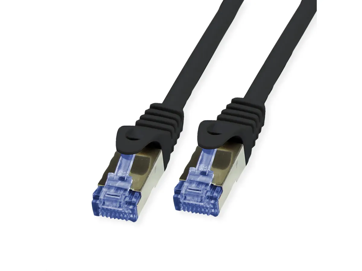 Value S/FTP Cat.6a (Gigabit) Καλώδιο Δικτύου Ethernet εξωτερικού χώρου 50m Μαύρο 21.99.0722-2 - Image 1