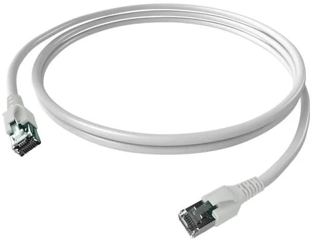 Easylan S/FTP Cat.6a (Gigabit) Καλώδιο Δικτύου Ethernet 5m Λευκό - Image 1