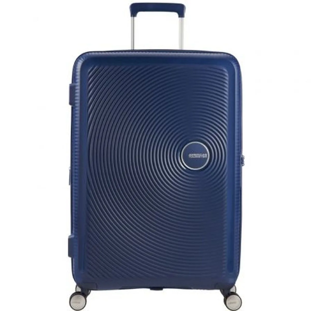 American Tourister Soundbox Spinner Μεσαία Βαλίτσα Ταξιδίου Σκληρή Μπλε με 4 Ρόδες Ύψους 67εκ. - Image 1