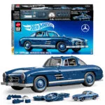 Mattel Brick Shop Τουβλάκια Hot Wheels Premium Mercedes-Benz 300SL για 18+ Ετών 1600τμχ HWW25