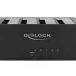 DeLock Docking Station για 4 Σκληρούς Δίσκους SATA 2.5" / 3.5" με σύνδεση USB 3.2 (63930)