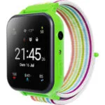 Canyon Παιδικό Smartwatch KW37 με Κάμερα Πράσινο CNE-KW37GB
