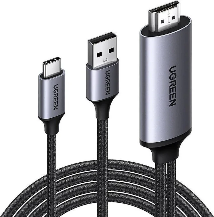 20250918170901_ugreen_metatropeas_hdmi_male_se_usb_c_female_1tmch_074270.jpeg Ugreen Μετατροπέας HDMI male σε USB-C female 1τμχ 074270 - Image 1