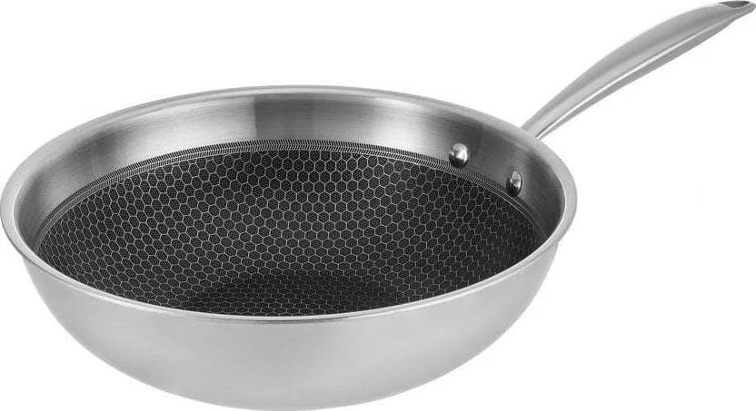 20250919111852_resto_wok_apo_alouminio_28cm.jpeg Resto Wok από Αλουμίνιο με Αντικολλητική Επίστρωση 28cm - Image 1