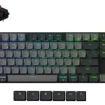 Keychron K1 V6 QMK K1X-H3 K1X-H3 Ασύρματο Gaming Μηχανικό Πληκτρολόγιο Tenkeyless με Keychron Brown διακόπτες και RGB φωτισμό (Αγγλικό US)