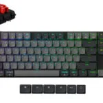 Keychron K1 V6 QMK K1X-H1 K1X-H1 Ασύρματο Gaming Μηχανικό Πληκτρολόγιο Tenkeyless με Keychron Red διακόπτες και RGB φωτισμό (Αγγλικό US)