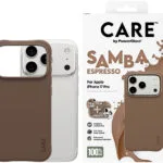 PanzerGlass Fashionable Samba Magsafe Back Cover Σιλικόνης Καφέ (iPhone 17 Pro) CR57384
