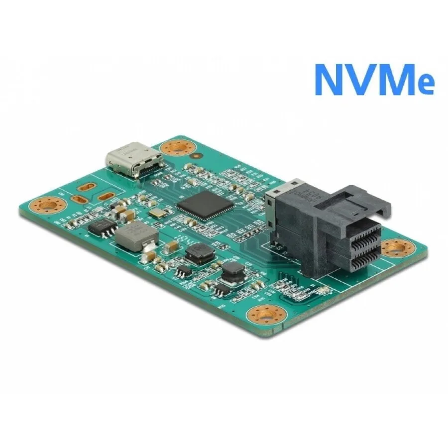 20250923170400_delock_usb_c_to_sff_8643_converter_delock_64093.jpeg Delock Usb-c To Sff-8643 Converter Delock 64093 - Image 1