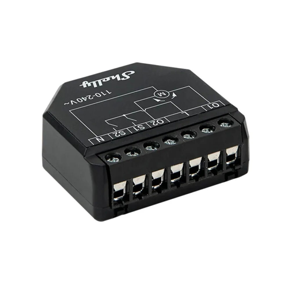 Shelly Shutter Smart Switch Wi-Fi, Bluetooth & RF 16A 080718 - Image 1