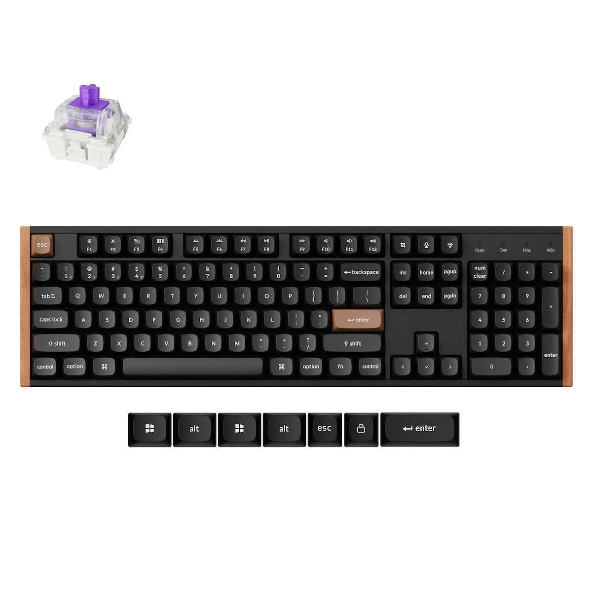 20250929165932_keychron_k10_he_k10h_f1_asyrmato_iall_effect_gaming_pliktrologio_me_magnetic_diakoptes_kai_rgb_fotismo_agliko_us_leyko.jpeg Keychron K10 HE K10H-F1 Ασύρματο Ηall Effect Gaming Πληκτρολόγιο με Magnetic διακόπτες και RGB φωτισμό (Αγγλικό US) - Image 1